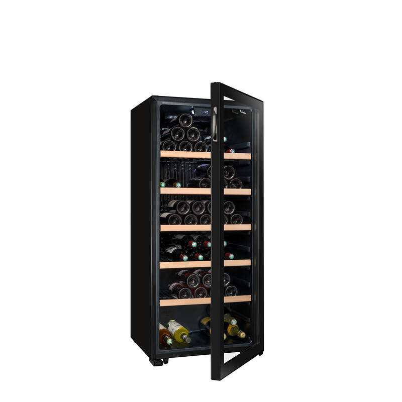 Cantinetta con Controllo della Temperatura LS117BLACK 121 Bottiglie - La Sommelière
