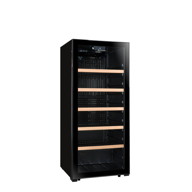 Cantinetta con Controllo della Temperatura LS117BLACK 121 Bottiglie - La Sommelière