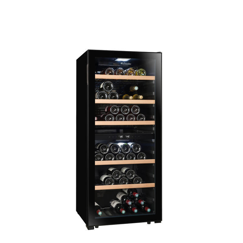 Dual Zone Wine Cooler LS102DZBLACK 102 Bottles - La Sommelière