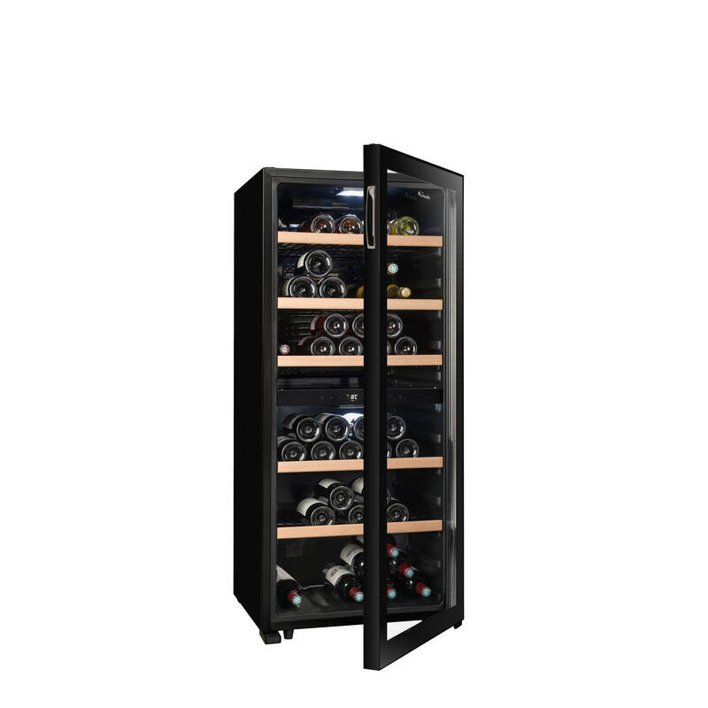 Cantinetta a Doppia Zona LS102DZBLACK 102 Bottiglie - La Sommelière