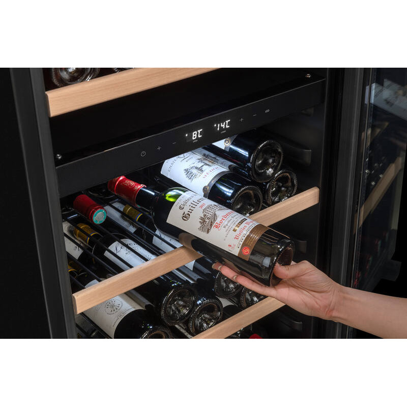 Cantinetta a Doppia Zona LS102DZBLACK 102 Bottiglie - La Sommelière