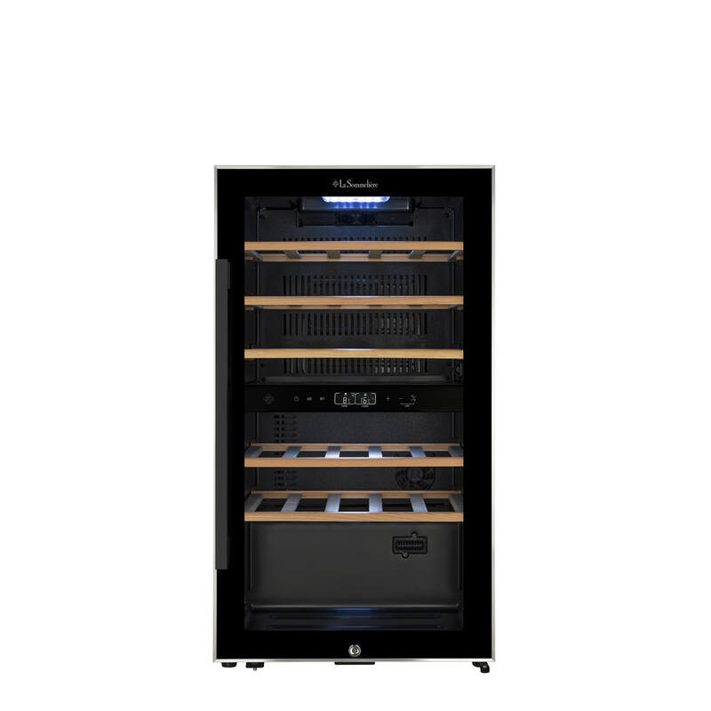 Cantina di servizio a doppio vano ECS31.2Z 29 Bottiglie - La Sommelière