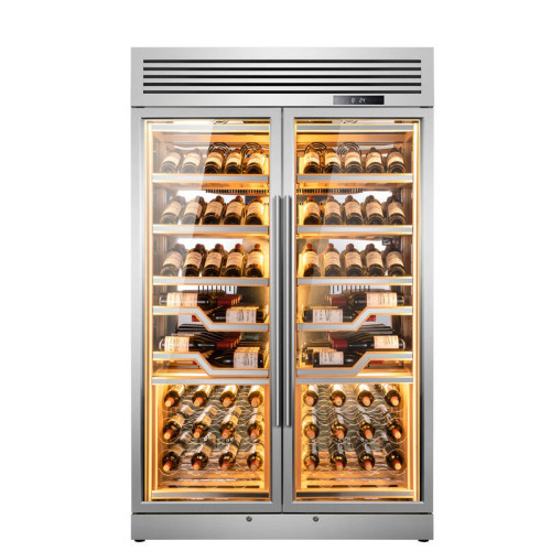 Cave de service professionnel multi zone ELYSEE 144 bouteilles - La Sommelière